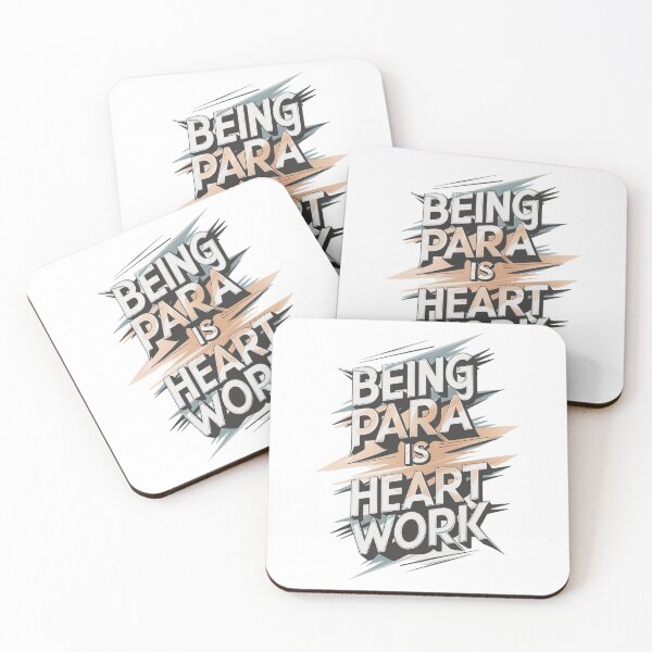 Item preview, being para is heart work designed and sold by Paulina Szymoniak.