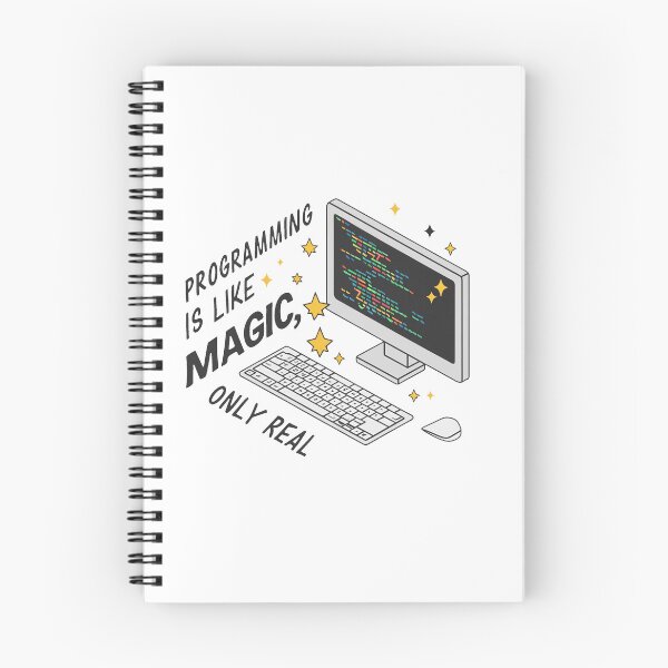 Item preview, Programming is like magic, only real. designed and sold by MrERNST.