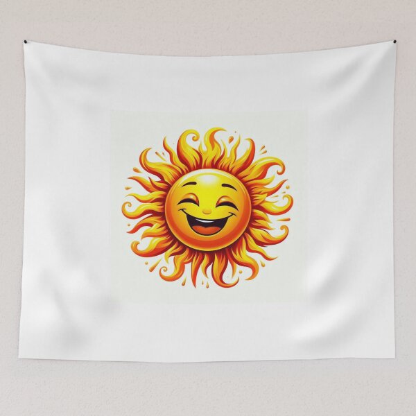 Item preview, sol sonriendo designed and sold by ChicOnColore.