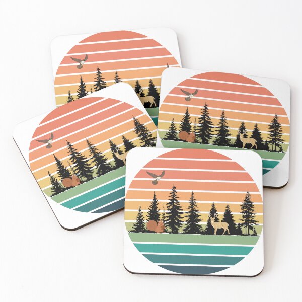 Item preview, Wildlife Trees Outdoors Nature Retro Forest Sleeveless designed and sold by KINGOSTORE ⭐⭐⭐⭐⭐.