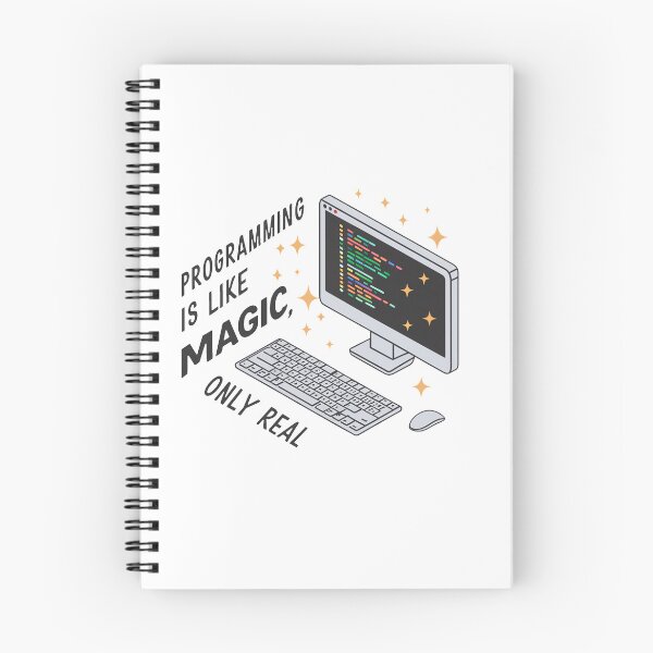 Item preview, Programming is like magic, only real. designed and sold by MrERNST.