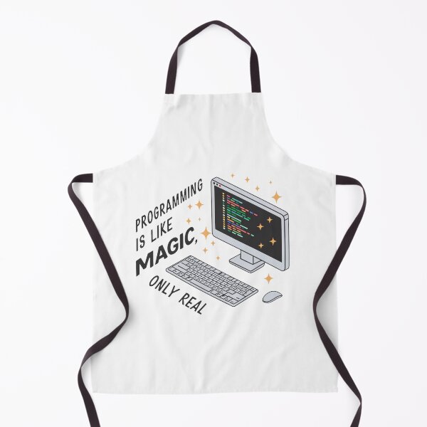 Item preview, Programming is like magic, only real. designed and sold by MrERNST.