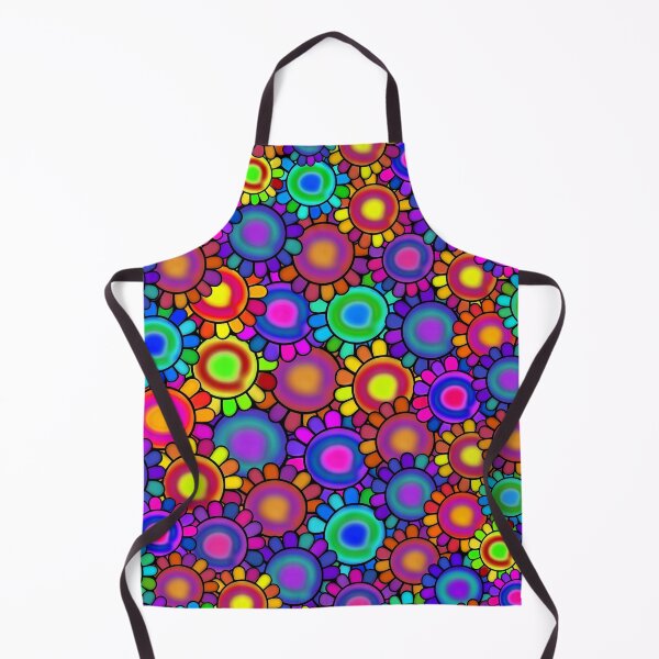 Item preview, Colorful Psychedelic Floral Design designed and sold by Sartoris Art.