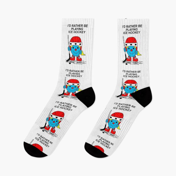Item preview, Little Miss Id rather be playing Ice Hockey designed and sold by Scat the cat.