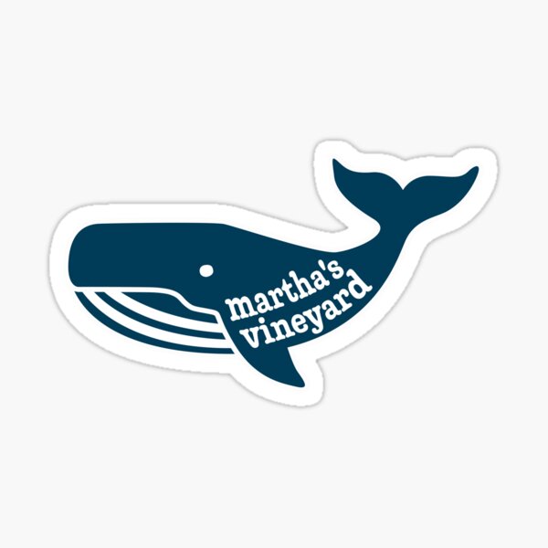 Item preview, Martha's Vineyard Whale designed and sold by lukassfr.