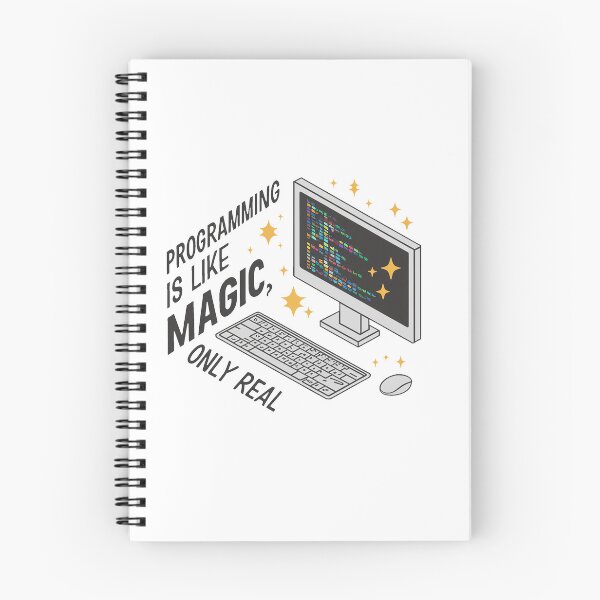 Item preview, Programming is like magic, only real. designed and sold by MrERNST.