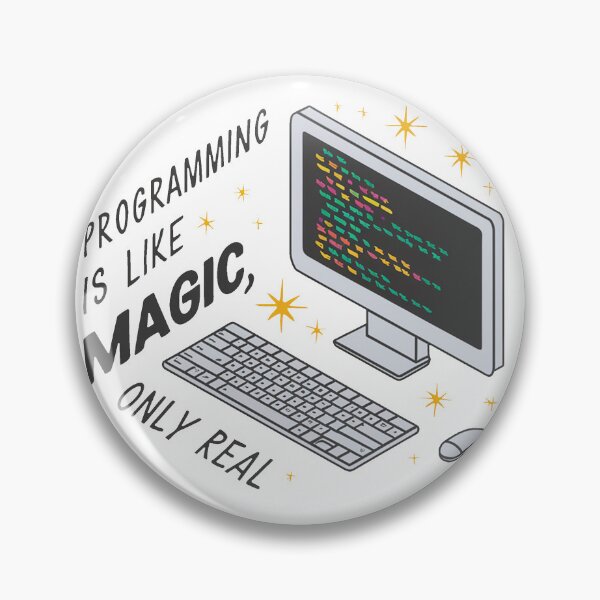 Item preview, Programming is like magic, only real. designed and sold by MrERNST.