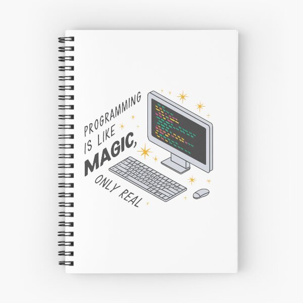 Item preview, Programming is like magic, only real. designed and sold by MrERNST.