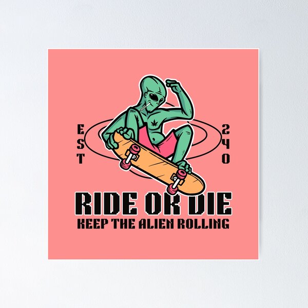 Item preview, Ride or die designed and sold by Peerless-Prime.