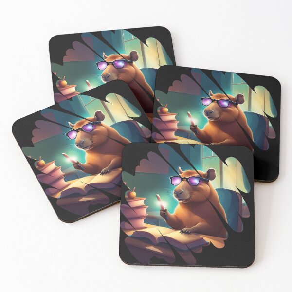 Item preview, Capybara student designed and sold by DebriArte.