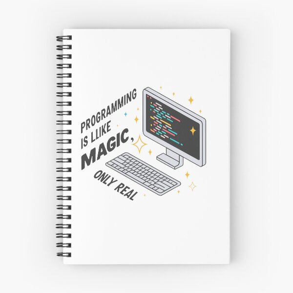 Item preview, Programming is like magic, only real. designed and sold by MrERNST.