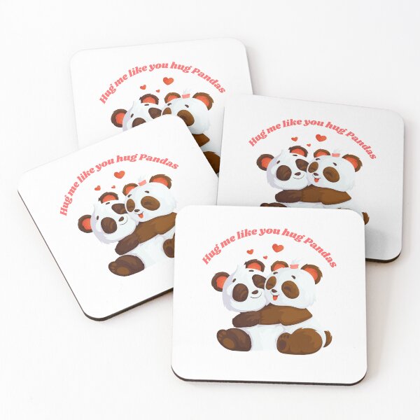 Item preview, Hug me like you hug pandas.  designed and sold by Zha-Zha Designs.