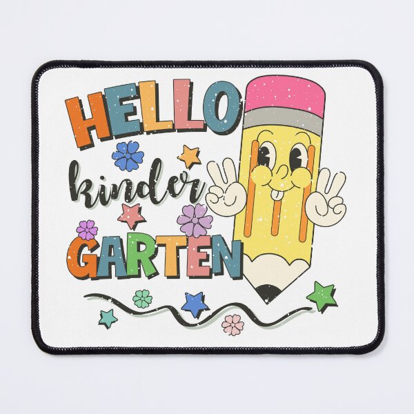 Item preview, Hello Kindergarten, back to school design, Teacher gift designed and sold by godleo.