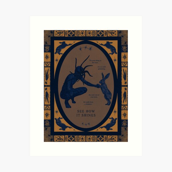 Item preview, Psychopomp - (Blue and Yellow) designed and sold by LizzieOrmian.
