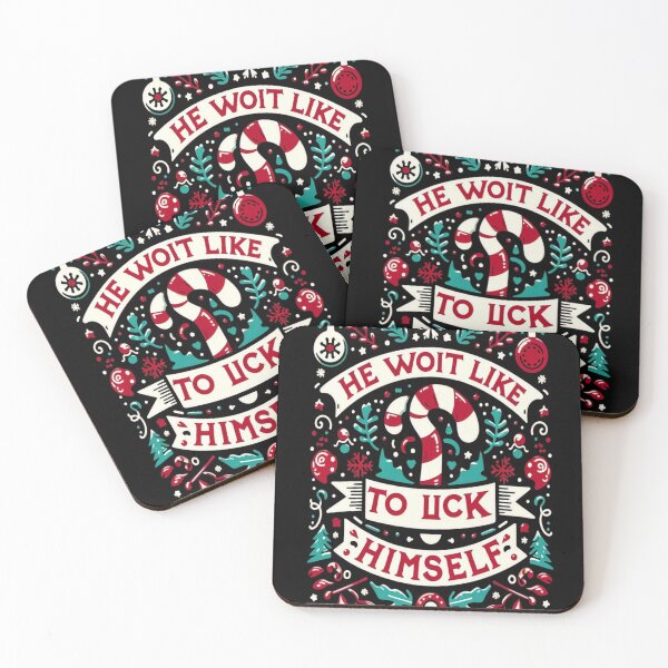 Item preview, It's Not Gonna Lick Itself Candy Cane Funny Christmas Joke T-Shirt designed and sold by Plazacore.