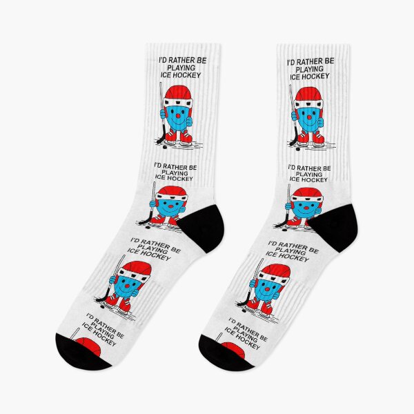 Item preview, Mr Men Id rather be playing Ice Hockey designed and sold by Scat the cat.