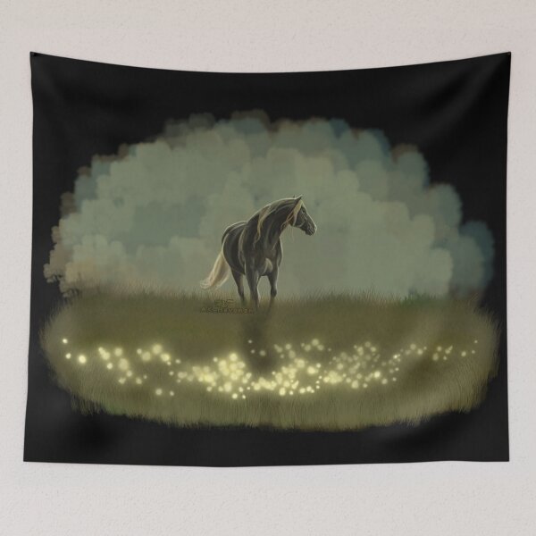 Item preview, Murky Horse Painting designed and sold by AK-Hevonen.