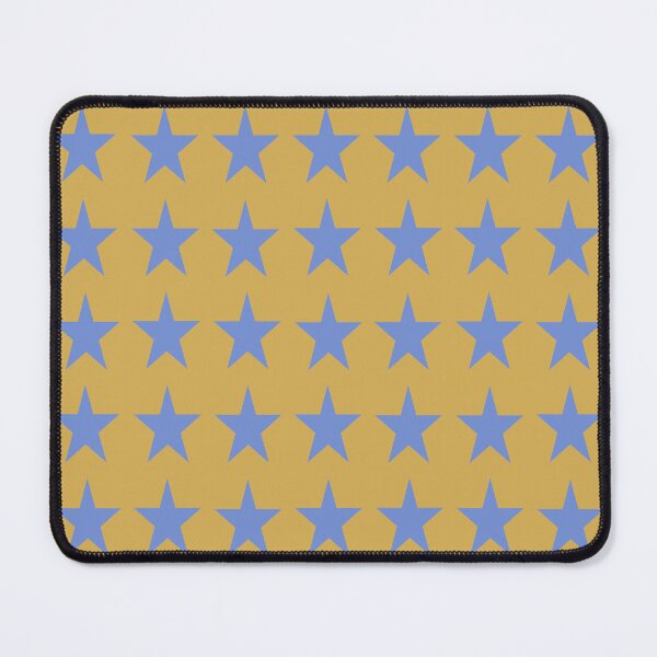 Item preview, Medium DANUBE BLUE and GOLD STARS designed and sold by RachelMacht.