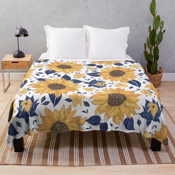 Item preview, Patrón de girasol designed and sold by DecoVibe.
