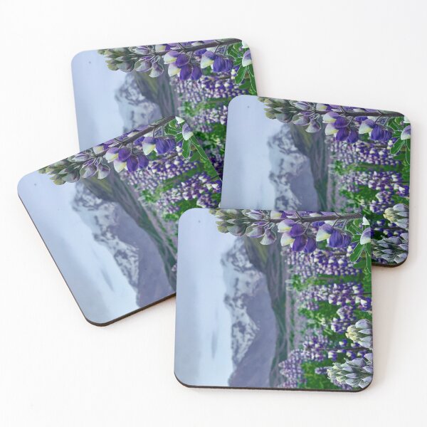 Item preview, Alaskan Lupine Field in Iceland designed and sold by Jetsetting-W-US.