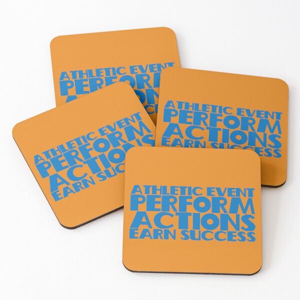 Item preview, Athletic event: Perform actions, earn success designed and sold by Leo-Stride.