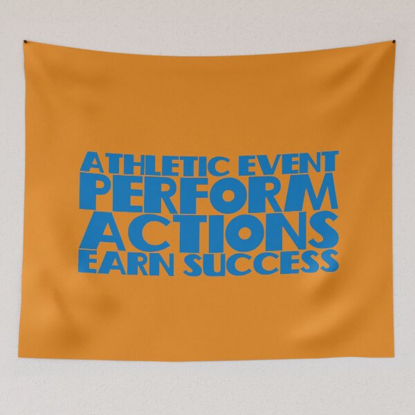 Item preview, Athletic event: Perform actions, earn success designed and sold by Leo-Stride.