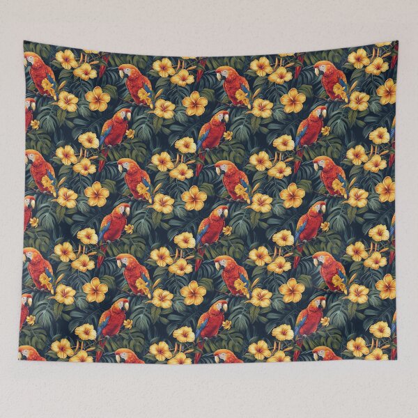 Item preview, Pretty Parrots designed and sold by PatternCabinet-.