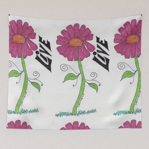 Item preview, "Live" of the flora series designed and sold by CRHerrera.