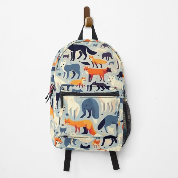 Item preview, Arctic Elegance: A Tapestry of Foxes designed and sold by Furbulous Faces.