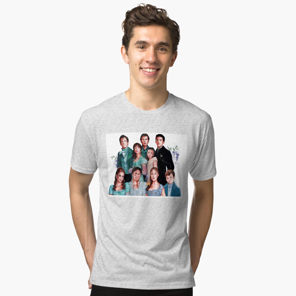 Aperçu de l'œuvre T-shirt chiné créée et vendue par laureneportrait.