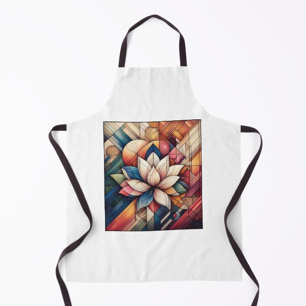 Item preview, Geometric Blossom, Abstract Floral artwork designed and sold by Pixel Perfect.
