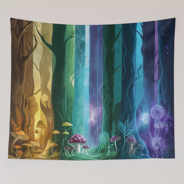 Item preview, "Mesmerizing Forest Scene: Four Times of Day On designed and sold by DesigntshirtWB.