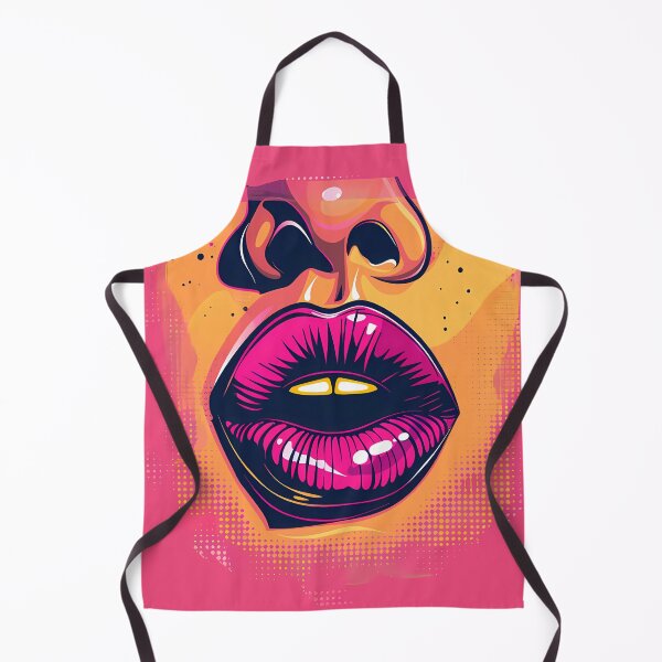 Item preview, “Glamourous Neon Lips” designed and sold by Art-Vortex-fr.