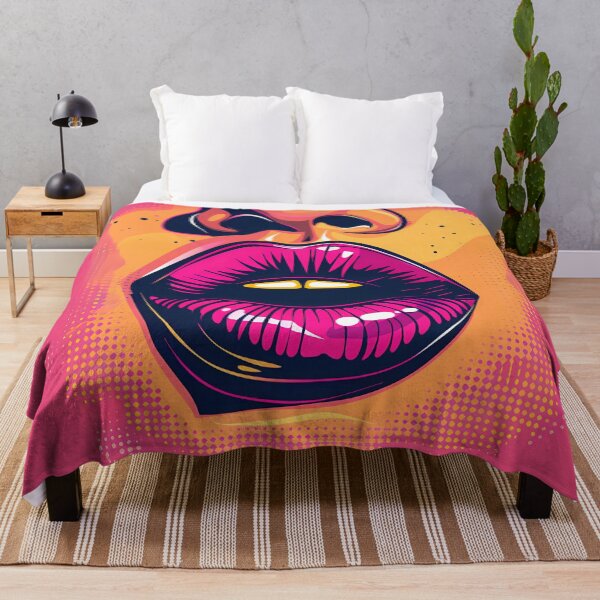 Item preview, “Glamourous Neon Lips” designed and sold by Art-Vortex-fr.