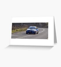 RALLY OF THE LAKES 2009 Greeting Card