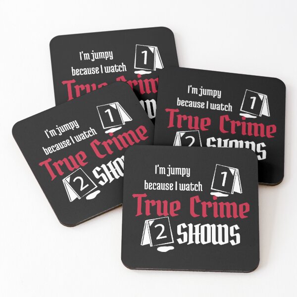 Item preview, I'm Jumpy because I watch True Crime Shows designed and sold by CalliesTees.