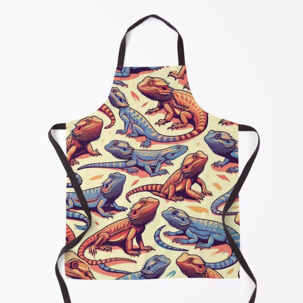 Item preview, Kaleidoscope of Dragons: A Bearded Dragon Extravaganza designed and sold by Furbulous Faces.