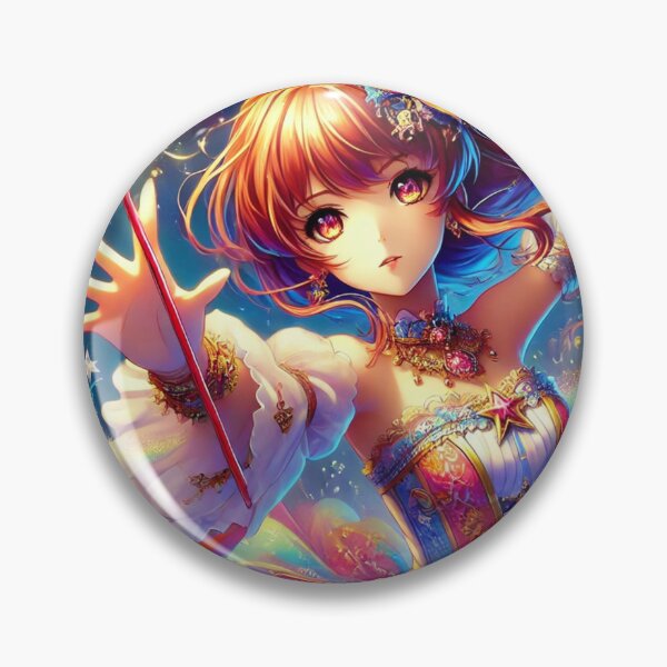 Item preview, magical girl casting a spell forward designed and sold by Dragon-Kingdom.