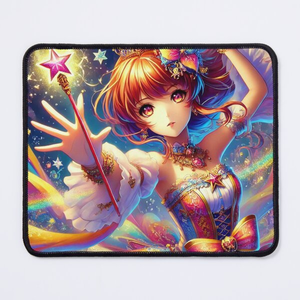 Item preview, magical girl casting a spell forward designed and sold by Dragon-Kingdom.