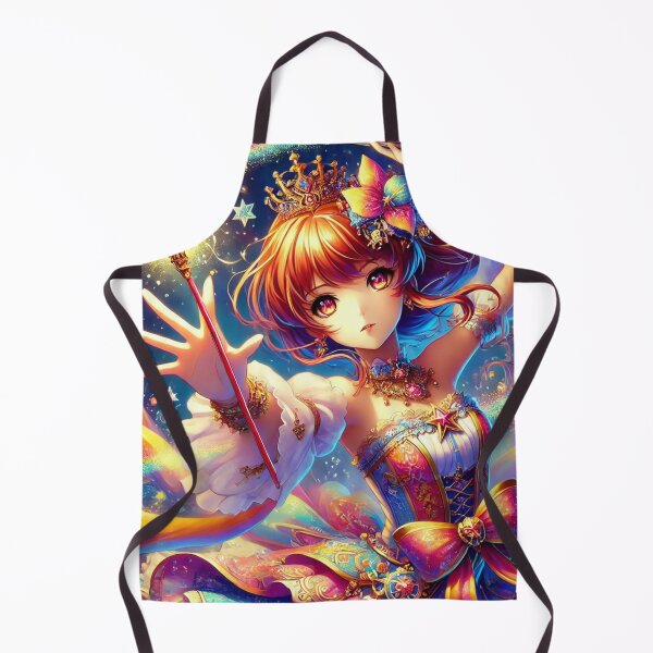 Item preview, magical girl casting a spell forward designed and sold by Dragon-Kingdom.