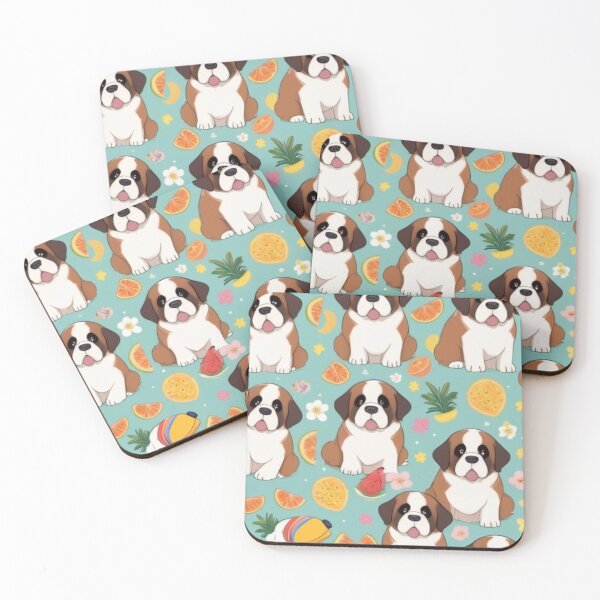Item preview, St Bernard Summer Pattern designed and sold by NeatThingLover.