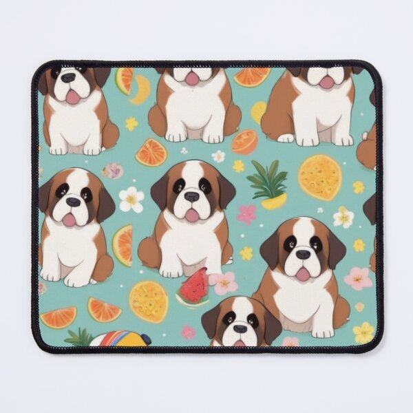 Item preview, St Bernard Summer Pattern designed and sold by NeatThingLover.