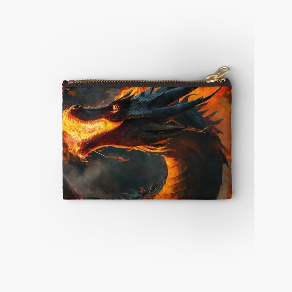 Artikelvorschau, Drache, Feuerspucken, Fantasy, Cartoon entworfen und verkauft von DonnaBlankaArt.