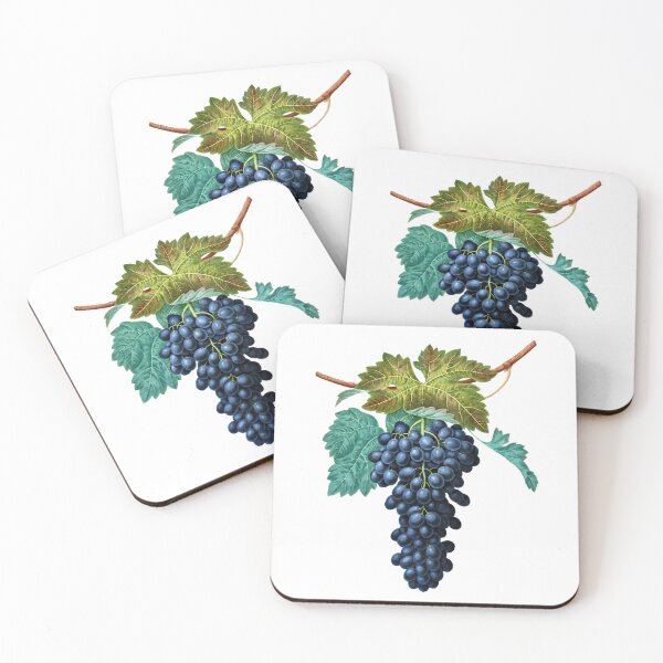 Item preview, Black Grapes On Vine 1809 George Brookshaw designed and sold by RocketshipRetro.
