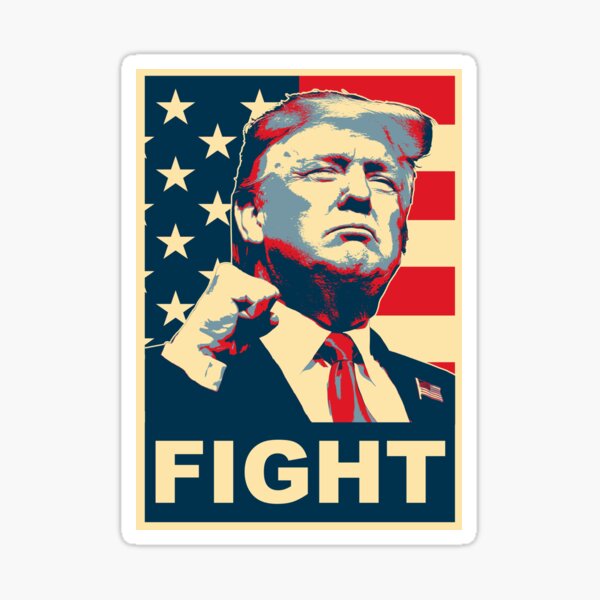 Item preview, Trump 2024 Fight, Patriotic, USA American  designed and sold by trendyzcom.