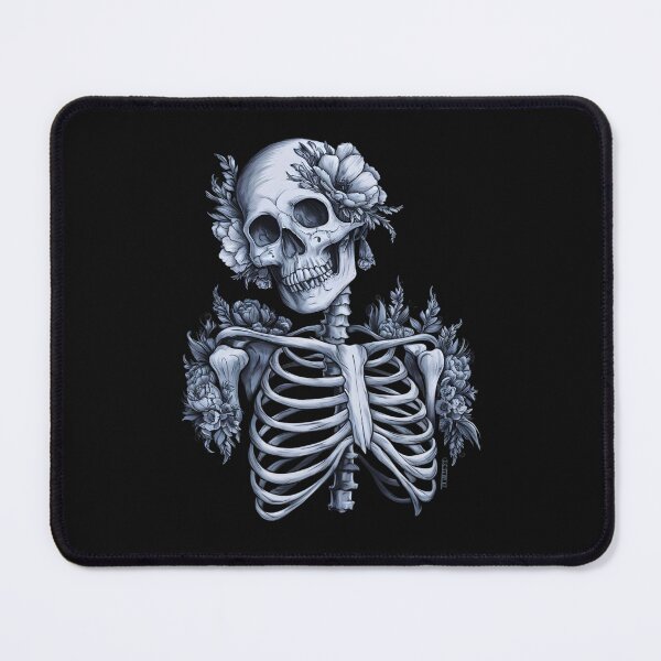Item preview, Floral Skeleton Flowers Goth Occult Death Dark Alt Aesthetic designed and sold by clothesy7.