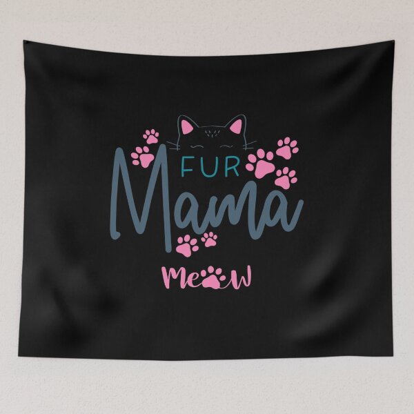 Item preview, FUR MAMA FUNNY SHIRT designed and sold by KiziaMizia94.