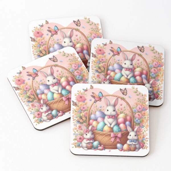 Item preview, Easter Bunny Basket Bliss designed and sold by geartes.