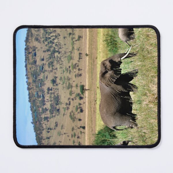 Item preview, African Elephants in Serengeti National Park, Tanzania designed and sold by Jetsetting-W-US.
