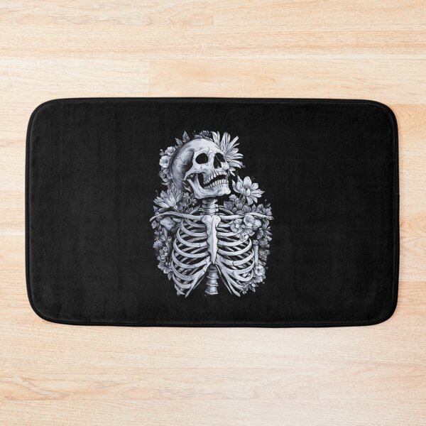 Item preview, Flower Skeleton Floral Skull Halloween Gothic Occult Women designed and sold by clothesy7.